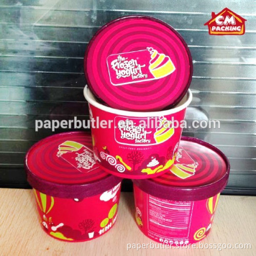 High quality Ice cream paper cups with FDA Certification
